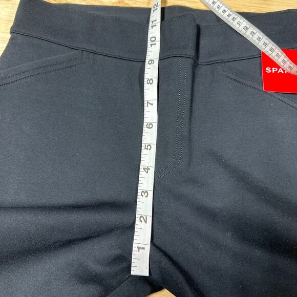 Spanx NWT The Perfect Black Pant Backseam Skinny Size M Pull-On Shaping Ponte - Picture 10 of 11